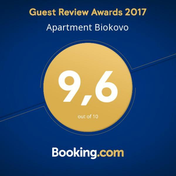 Apartment Biokovo Krvavica Exterior foto